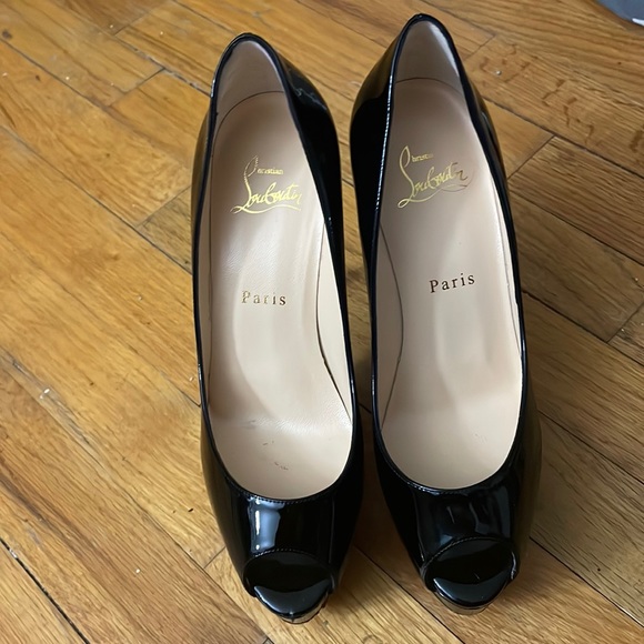 Christian Louboutin Fetish peep toe pumps